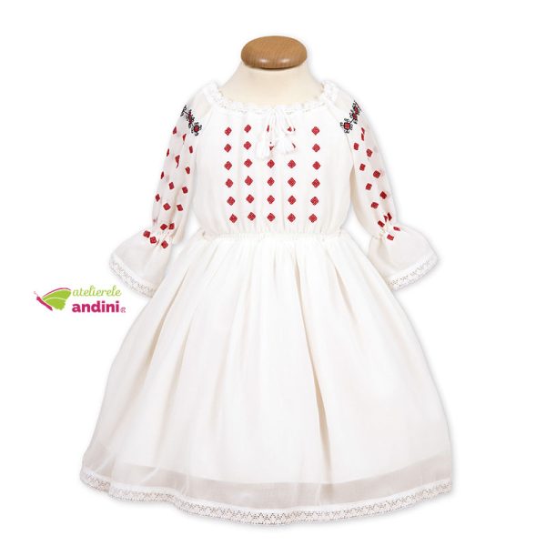 rochie traditionala romaneasca botez flavia1