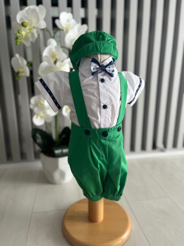 Costumaș Botez Chic Green Boy