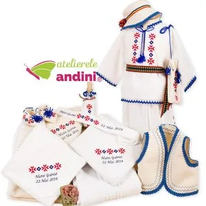 set traditional botez izvorul muntelui 111