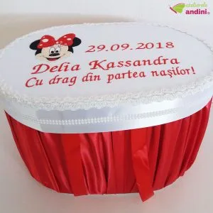 Cutie Trusou Botez Minnie Red Bow4