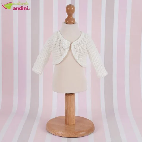 Bolero Botez Elegant Knit Cream3