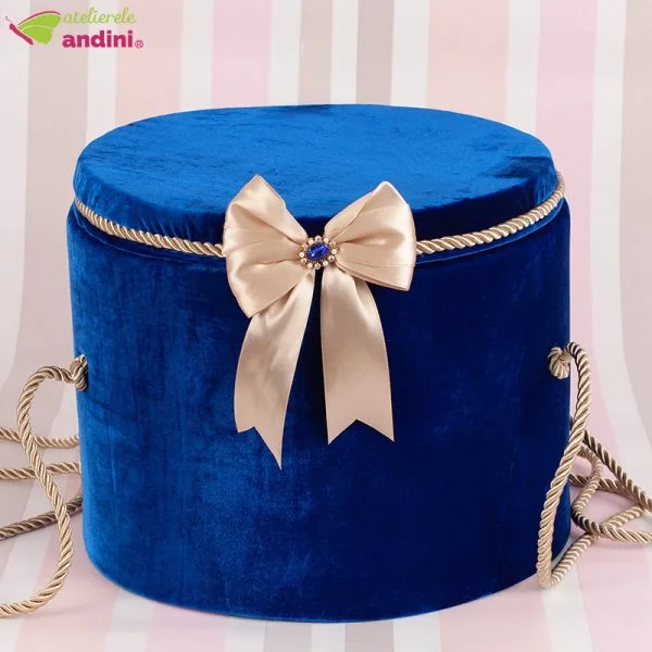 Cutie Trusou Botez Royal Blue3