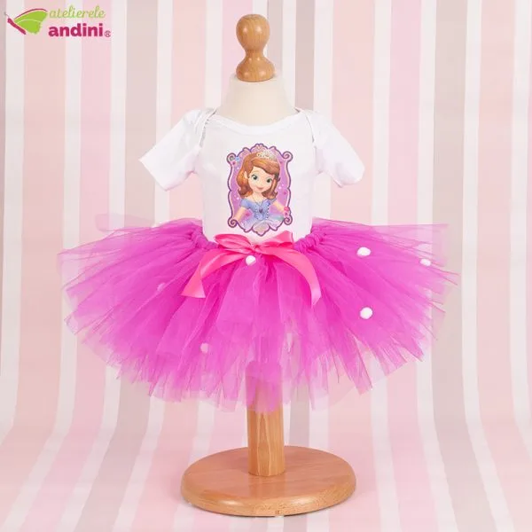 Set Rochita Tutu Princess Sofia7