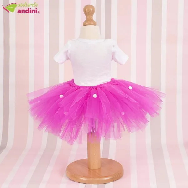 Set Rochita Tutu Rainbow Unicorn10