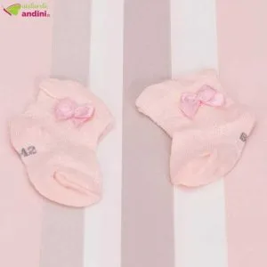 Sosete Bebe Little Bow Pink1