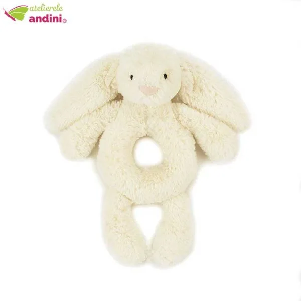 Jucarie Plus Ivory Fluffy Bunny1