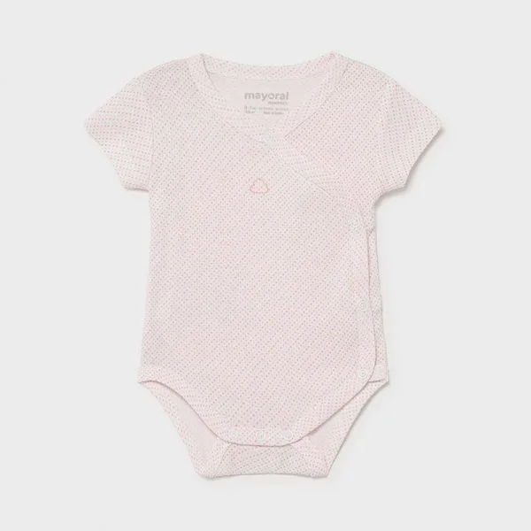 body fetita baby little pink dots3