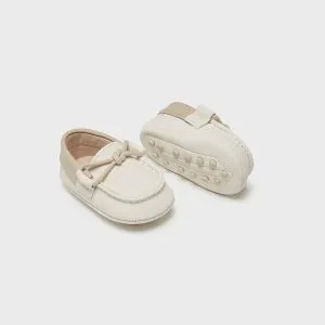 Mocasini Baby Crem Ivoire